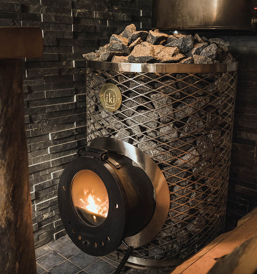 IKI wood burning sauna heater