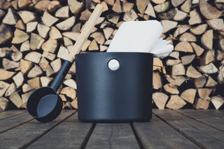Water Bucket and Ladle for Sauna by KOLO
