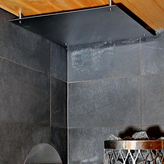 Heat shield for sauna