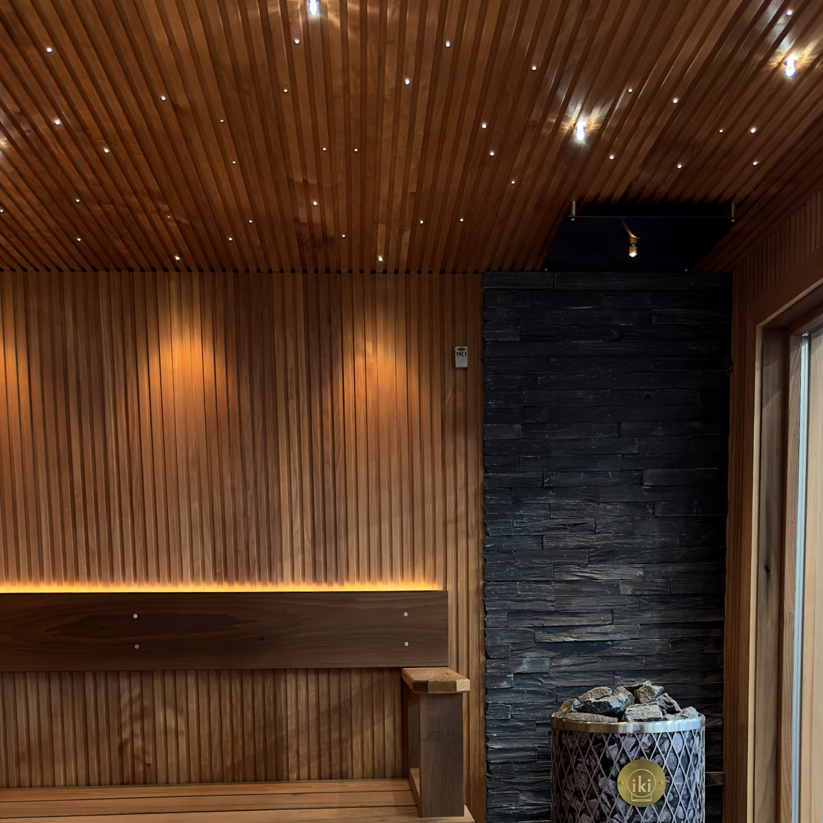 Cariitti fiber optic heater lens for sauna
