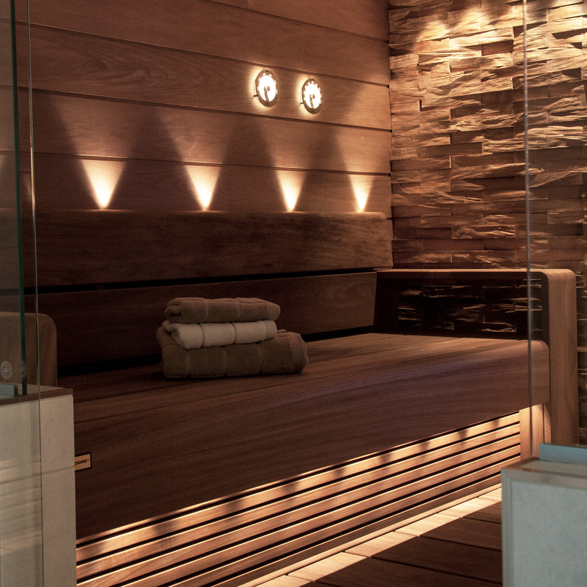 Cariitti Glass Fiber Sauna Light Set