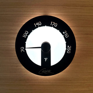 ILLUMINATED SAUNA THERMOMETER