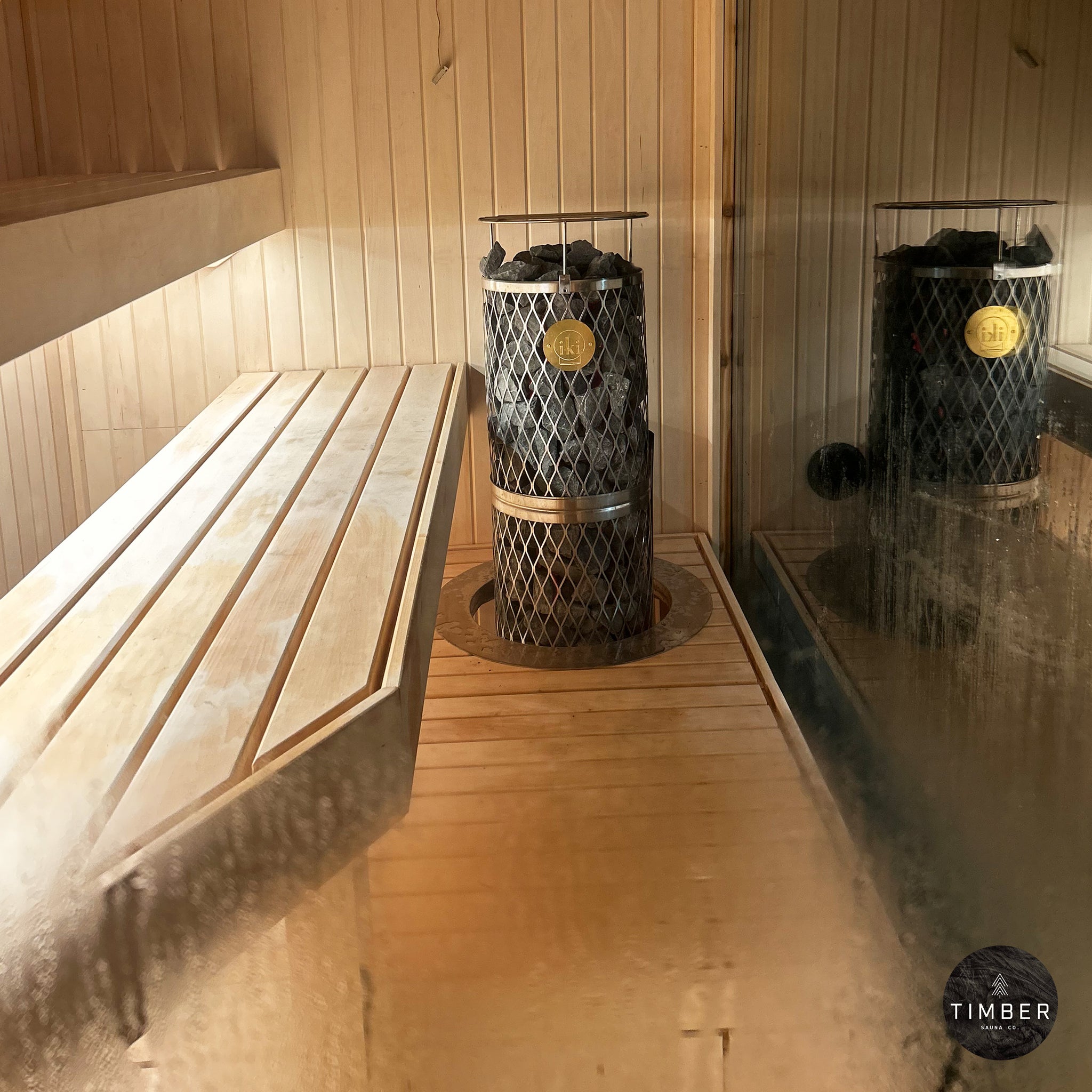 IKI PILLAR 9 kW Electric Sauna Heater Sauna Revival