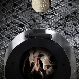 IKI original wood burning sauna stove