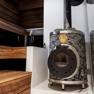 IKI Mini wood-burning sauna heater