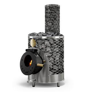 Mini IKI Plus wood burning sauna heater 