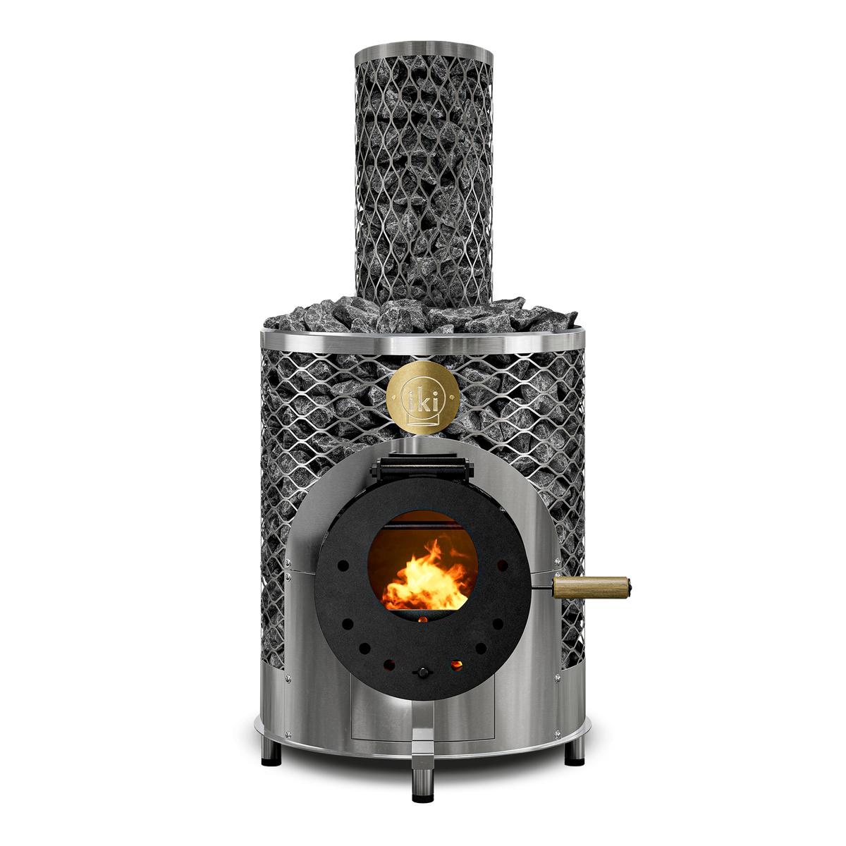 Mini IKI Plus wood burning sauna heater stove
