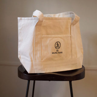 The Sauna Tote canvas bag