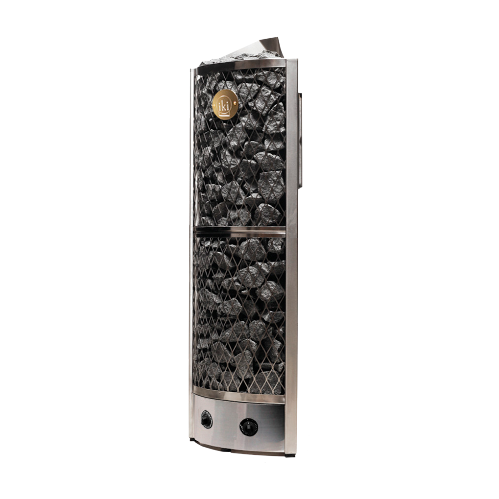 IKI Corner 9 kW Electric Sauna Heater with built-in Controls