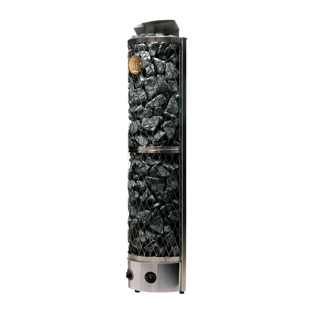 IKI Wall 6kW electric sauna heater with built in Controls