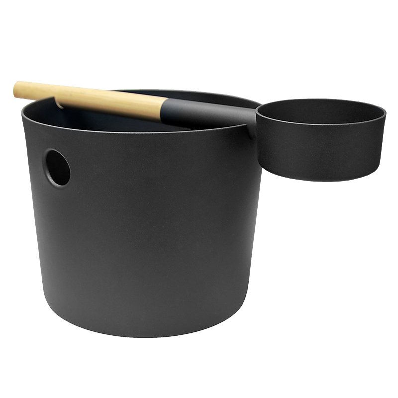 KOLO Water Bucket and Ladle for sauna