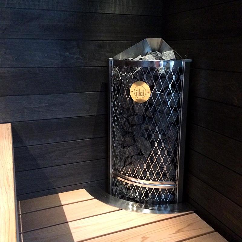 IKI Corner electric sauna heater